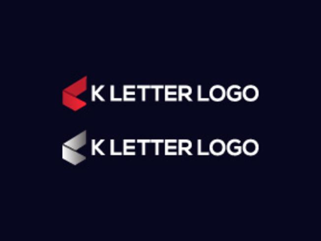 k letter logo vector