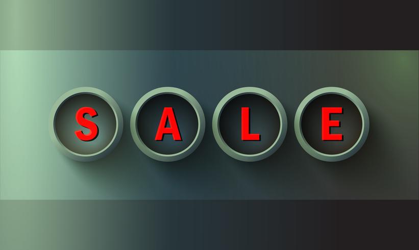 Sale banner template vector