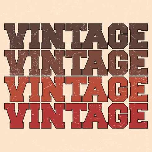 Varsity vintage stamp vector