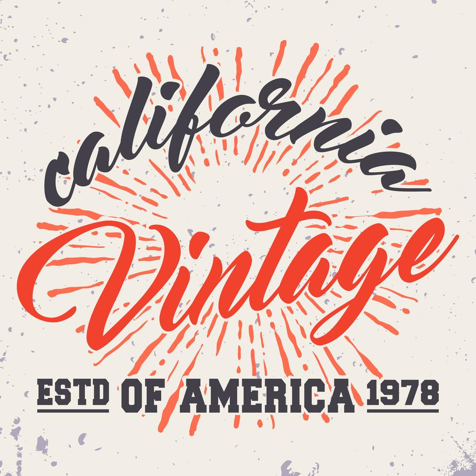 California vintage stamp 601529 Vector Art at Vecteezy