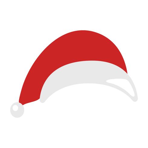 Gorro de navidad santa claus vector