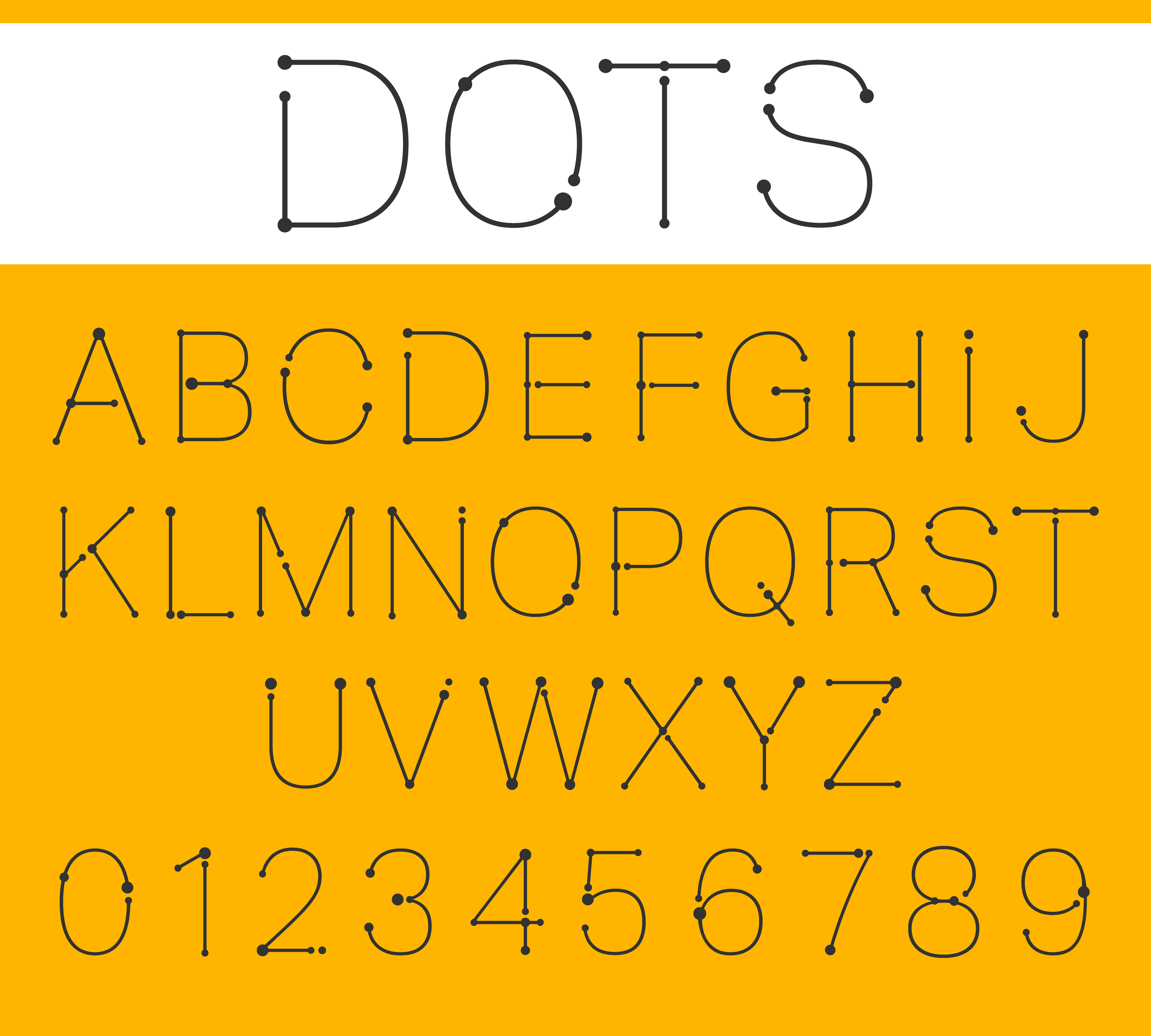 Alphabet font template 601595 Vector Art at Vecteezy