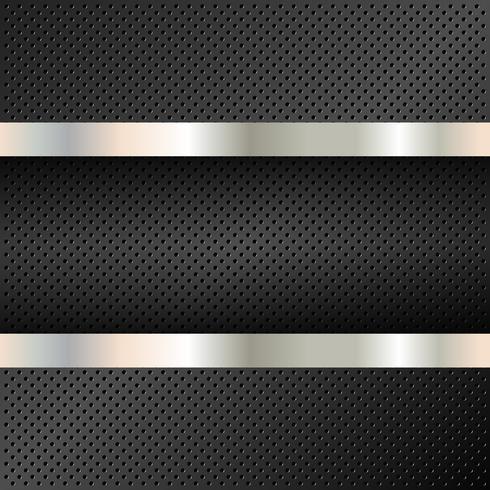 Technology background perforated circles vector