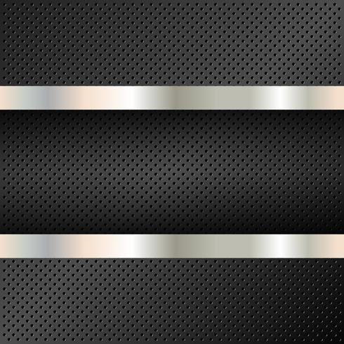 Technology background perforated circles vector