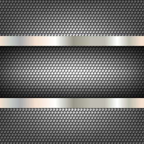 Technology background perforated circles vector