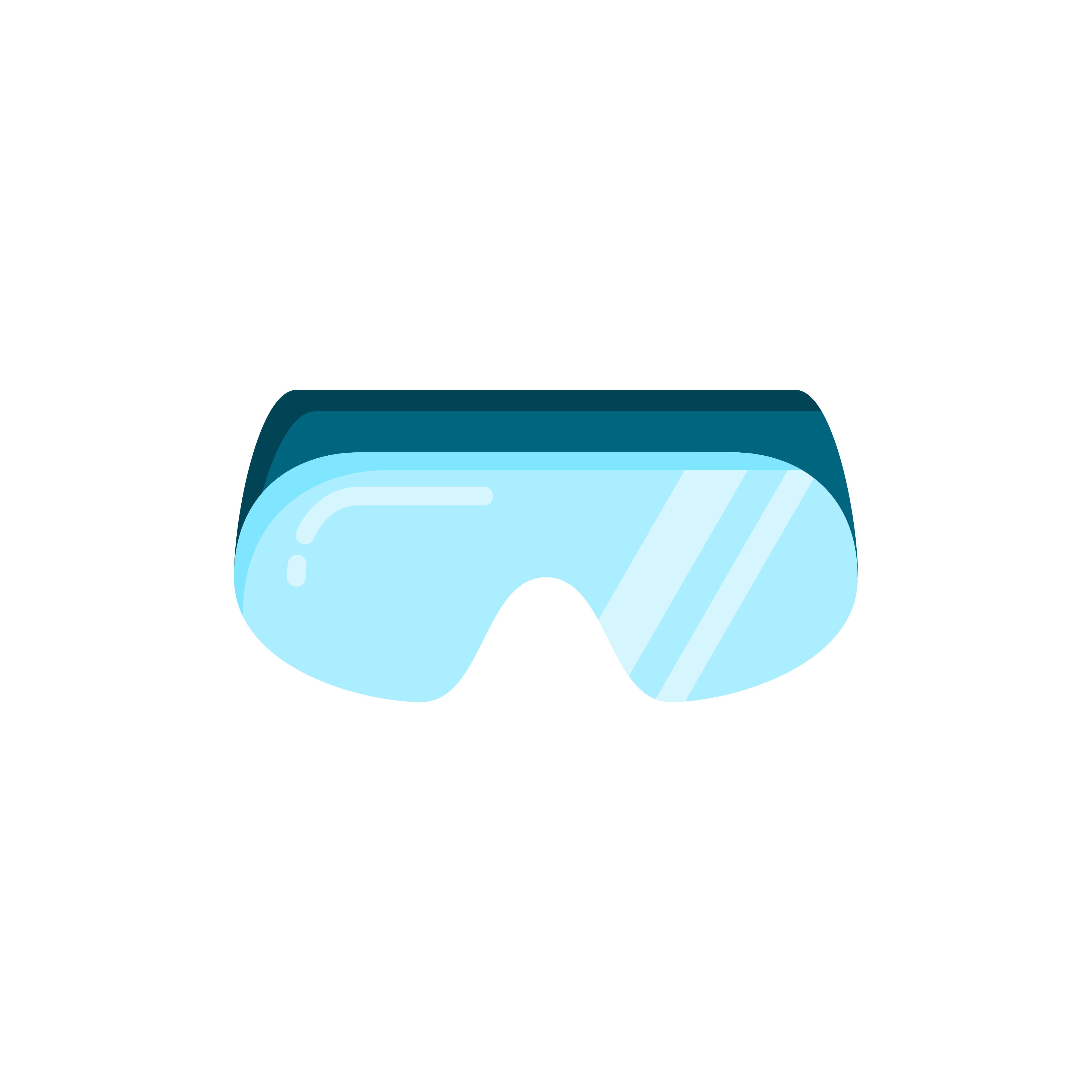 Icono De Gafas De Ilustración De Dibujos Animados De Gafas De Laboratorio Icono De Vector Para Icono De Gafas De Ilustración De Dibujos Animados De Gafas De Laboratorio Icono De Vector Para