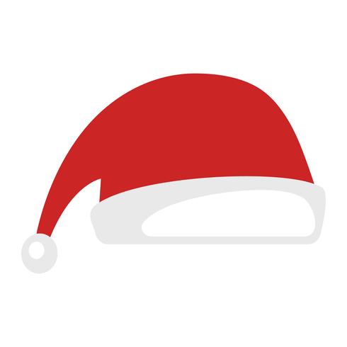 Gorro de navidad santa claus vector