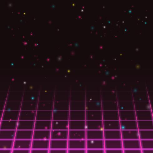 Old video game background vector