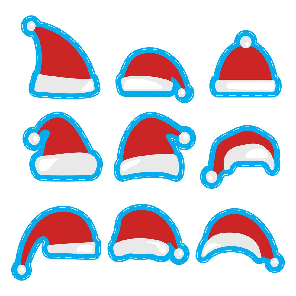 Gorro de navidad santa claus - Descargar Vectores Gratis, Illustrator