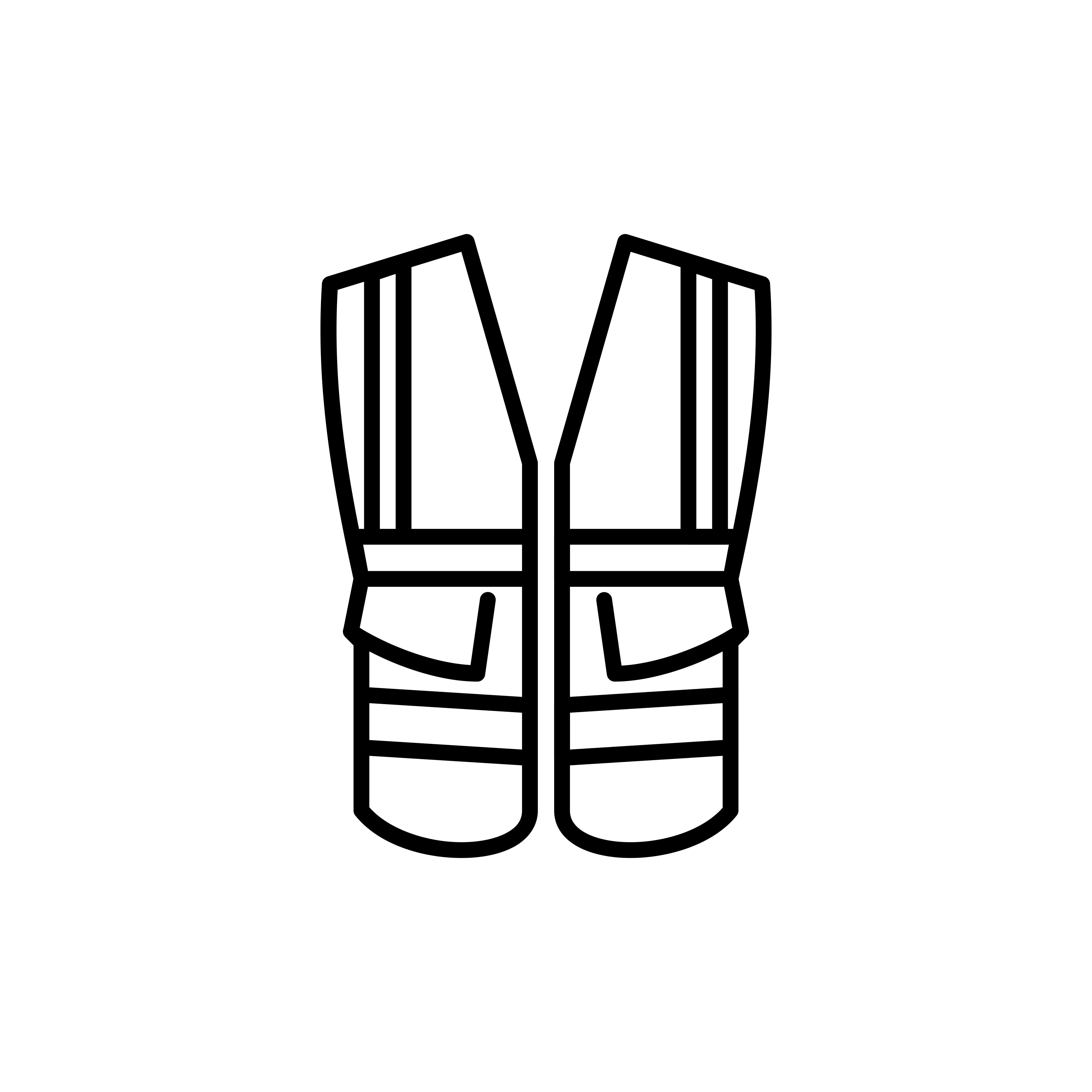 safety vest with pocket outline icon 602039 Vector Art at Vecteezy