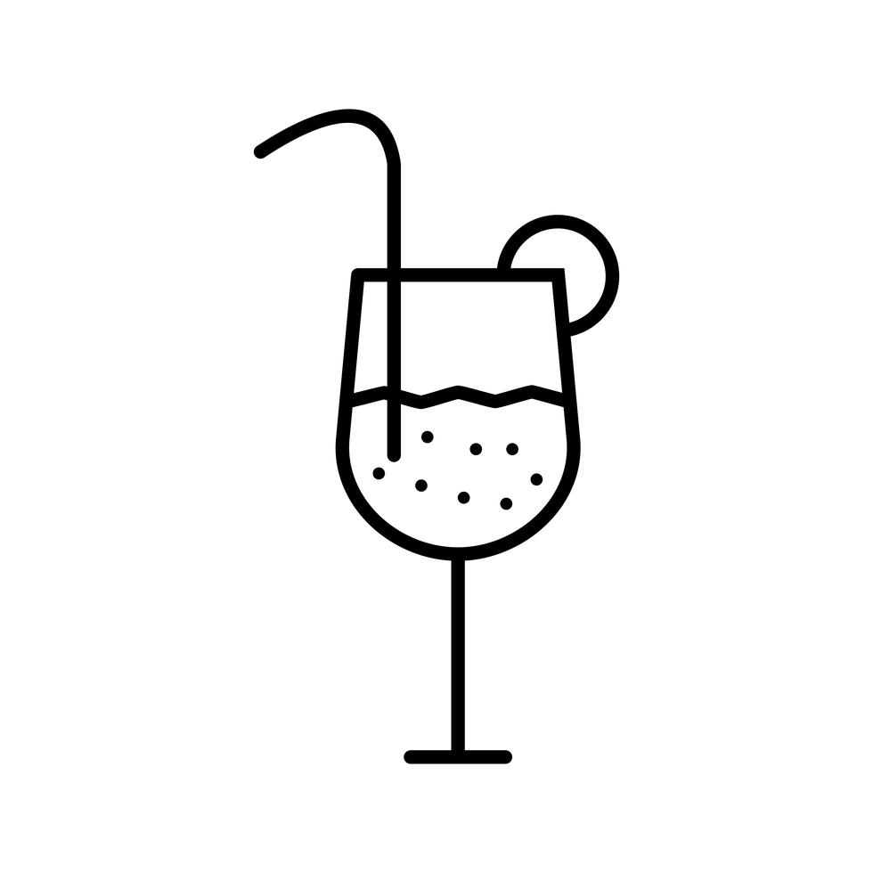 Beautiful Drink Line black icon 602216 Vector Art at Vecteezy