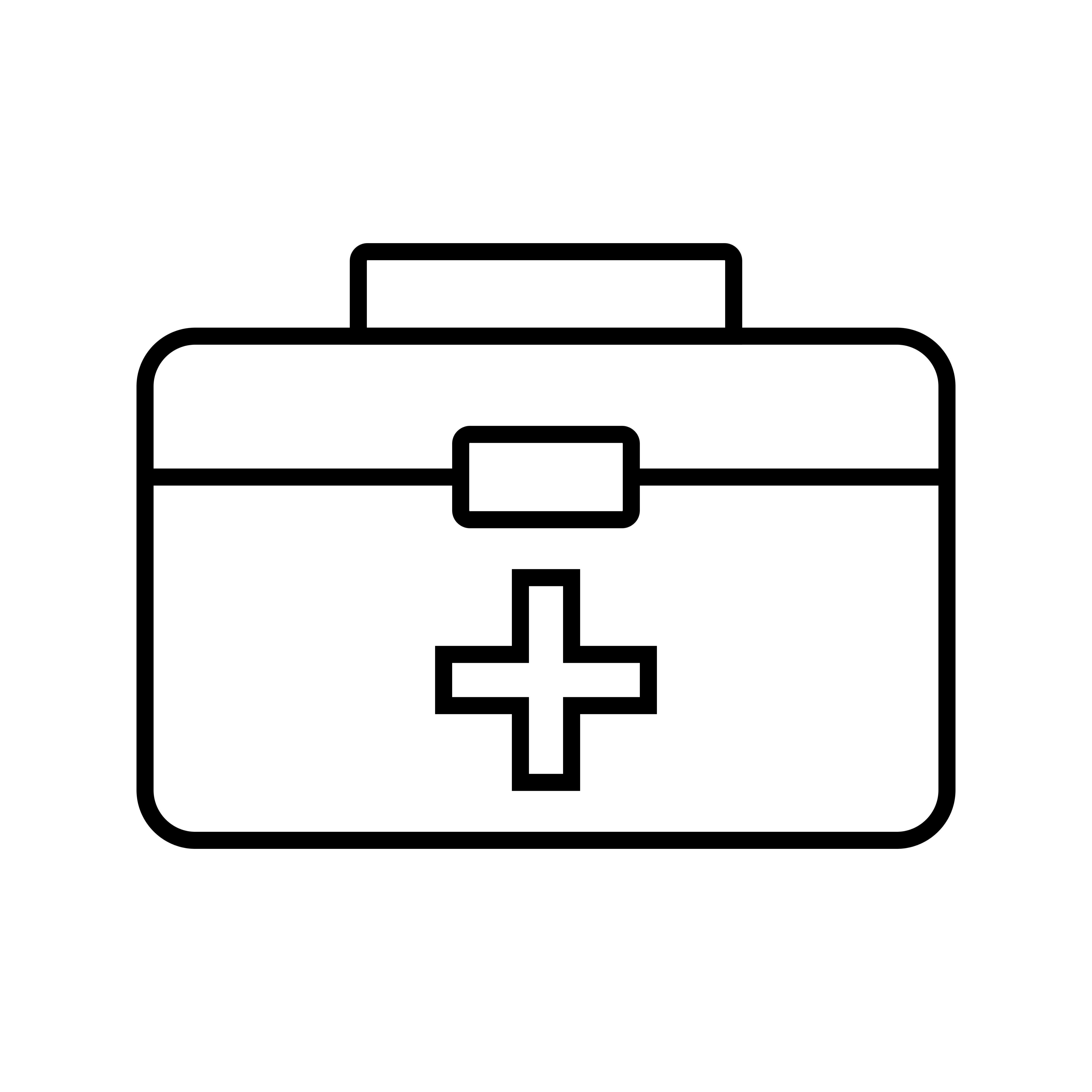 Download First aid box Line Black Icon - Download Free Vectors ...