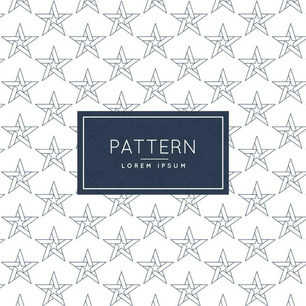 Star Pattern vector
