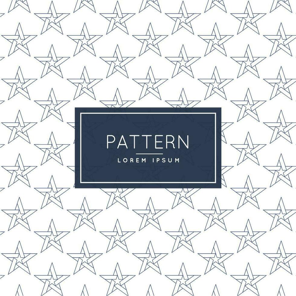 Star Pattern vector