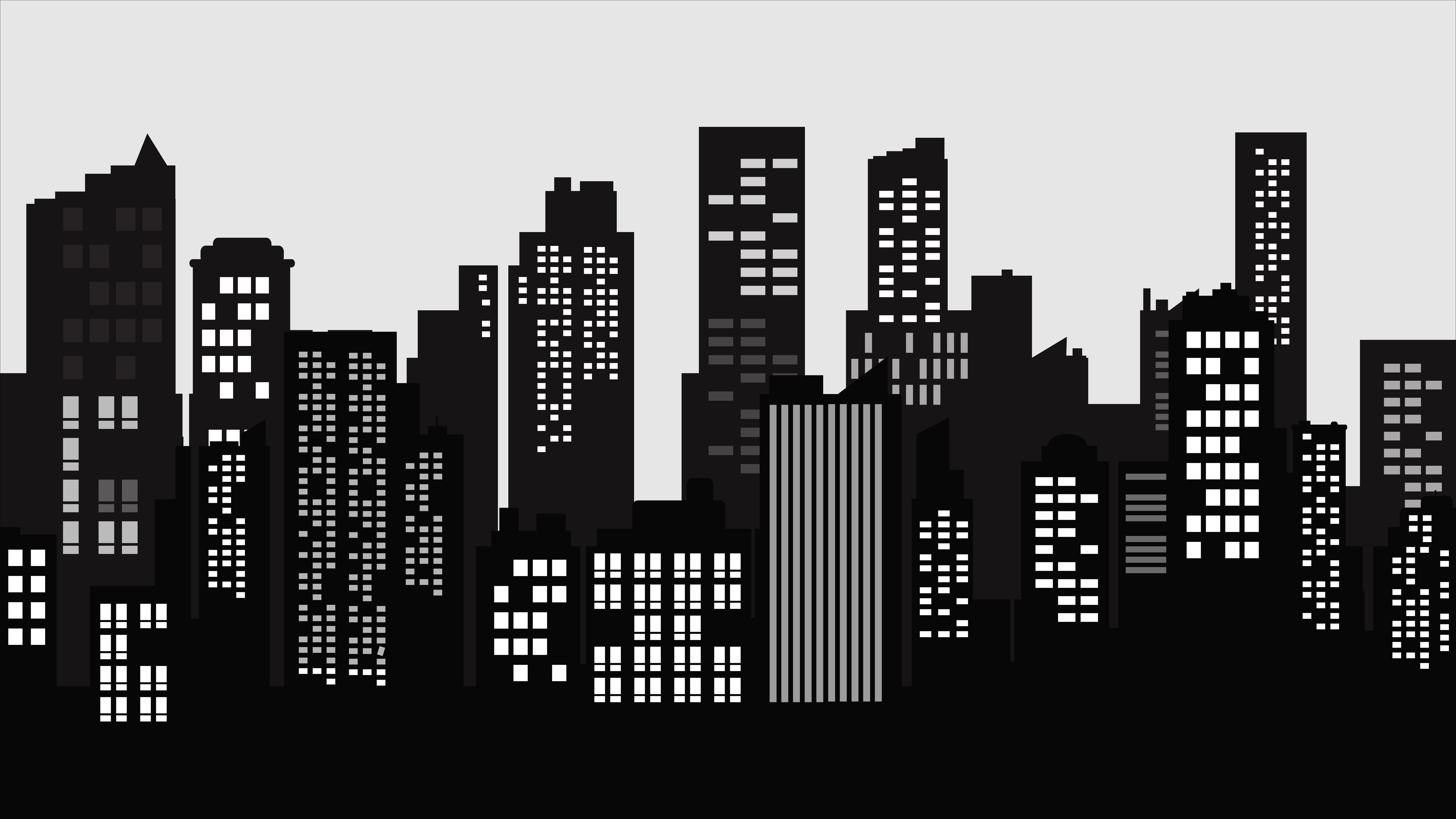 Silhouette City Landscape Modern Building Architecture Urban Cityscape Download Free Vectors Clipart Graphics Vector Art