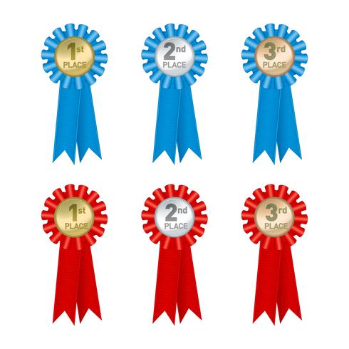 medal badge rank vector