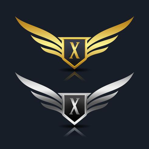 Letter X emblem Logo vector