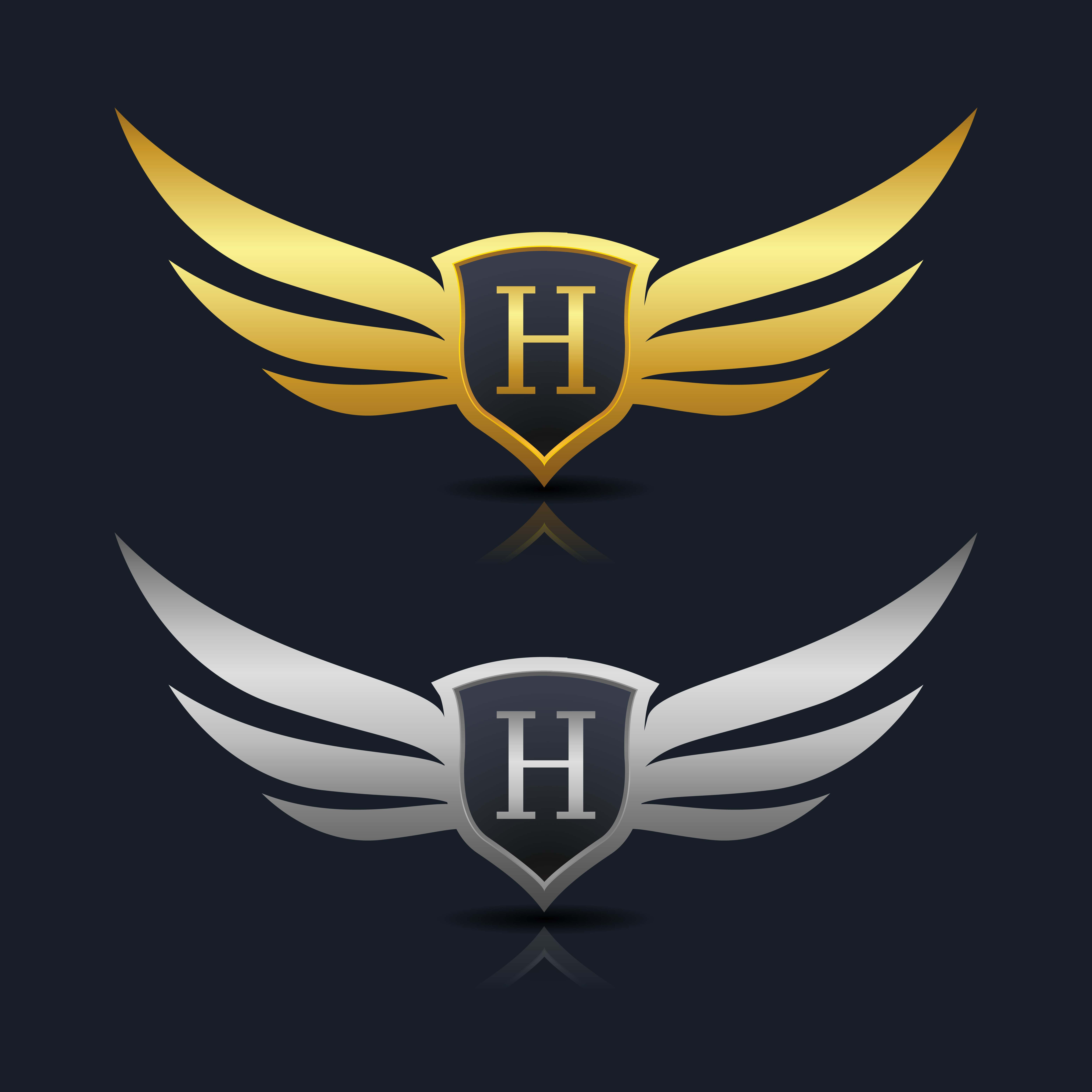 Download Letter H emblem Logo - Download Free Vectors, Clipart ...