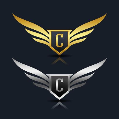 Letter C emblem Logo vector