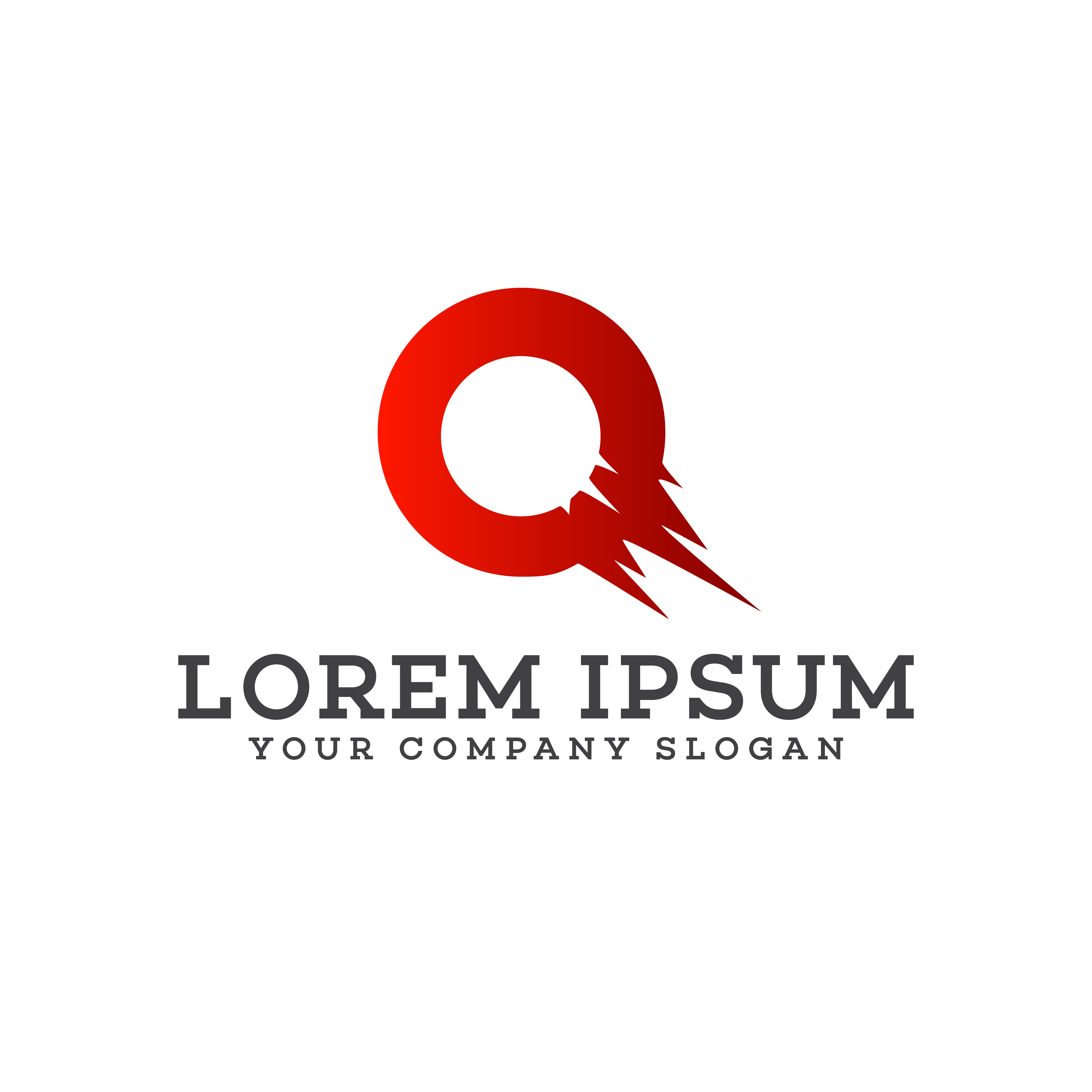 letter O logo. fast logo design concept template 603468 - Download Free