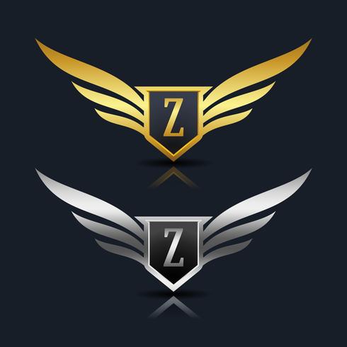 Logotipo de la letra Z emblema vector