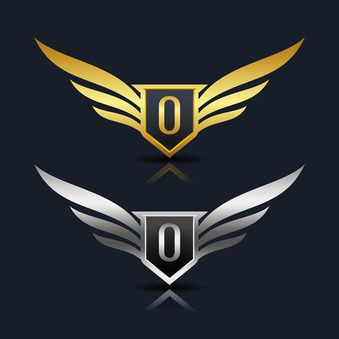 Letter O emblem Logo vector