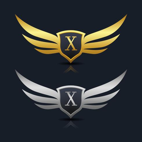 Letter X emblem Logo vector