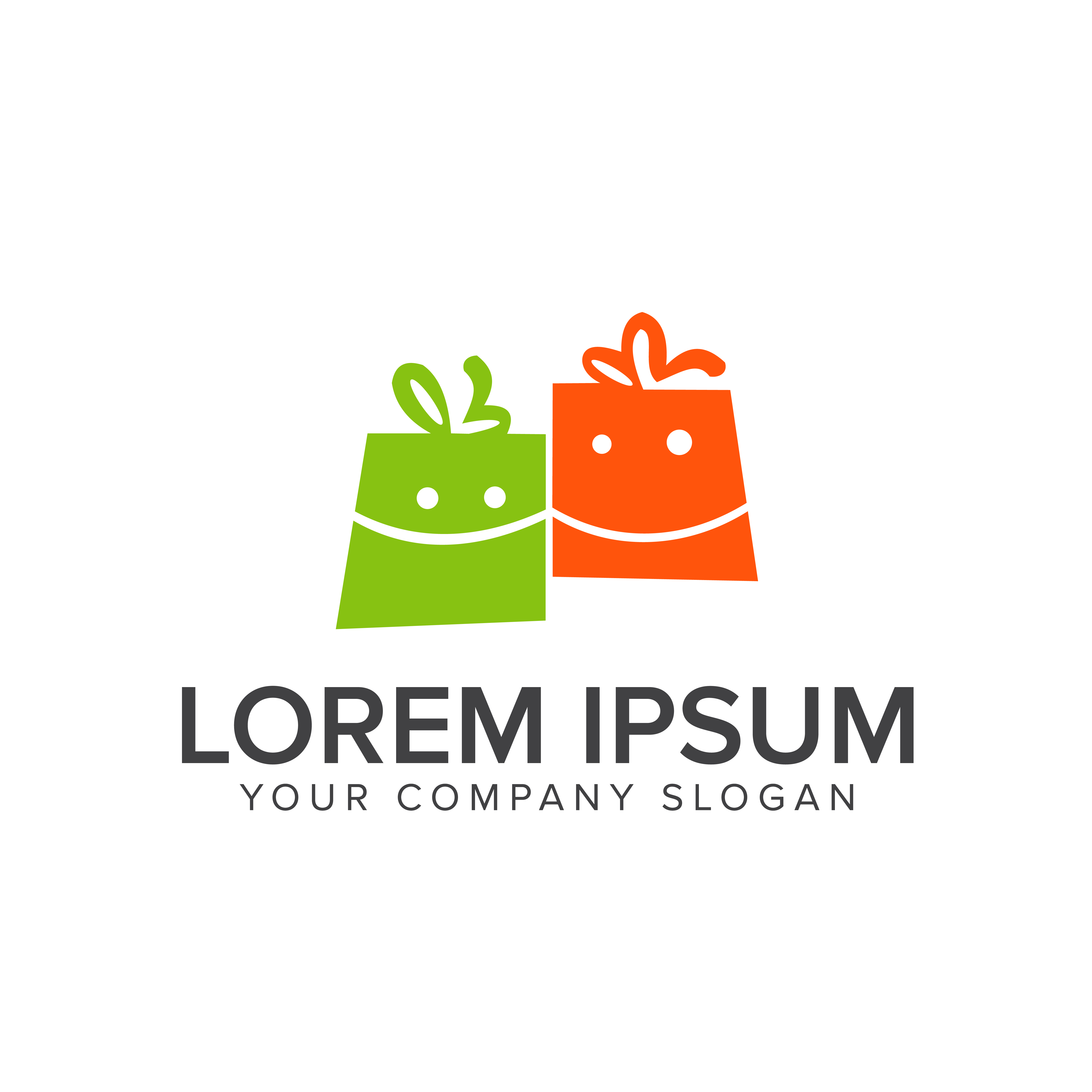 smile shopping bag logo 603920 Vector Art at Vecteezy