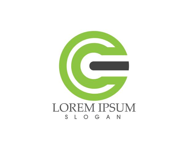 G logo and symbols template icons app  letters,, vector