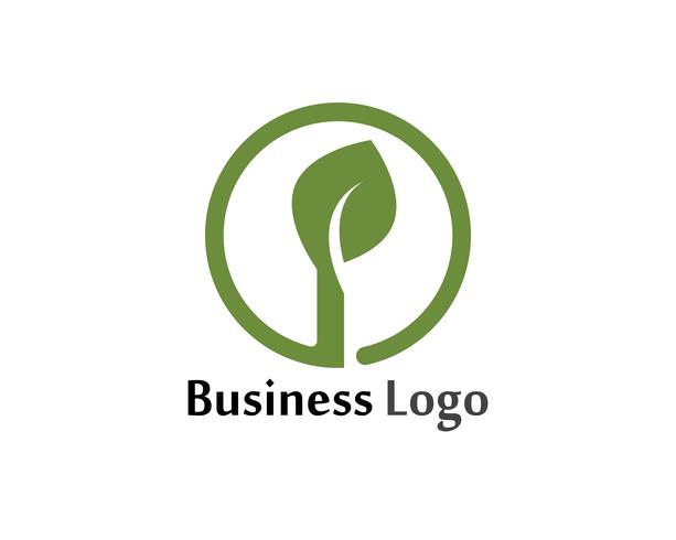 Icono de árbol Vector de plantilla de diseño de ilustración de icono