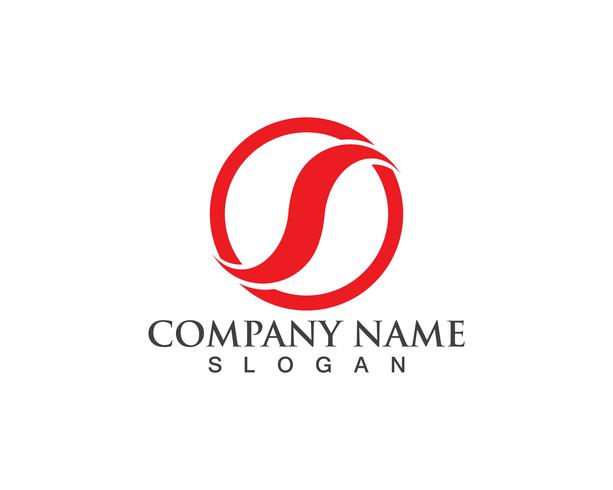 S logo and symbols template vector icons