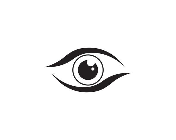Eye care logo and symbols template vector icons app..