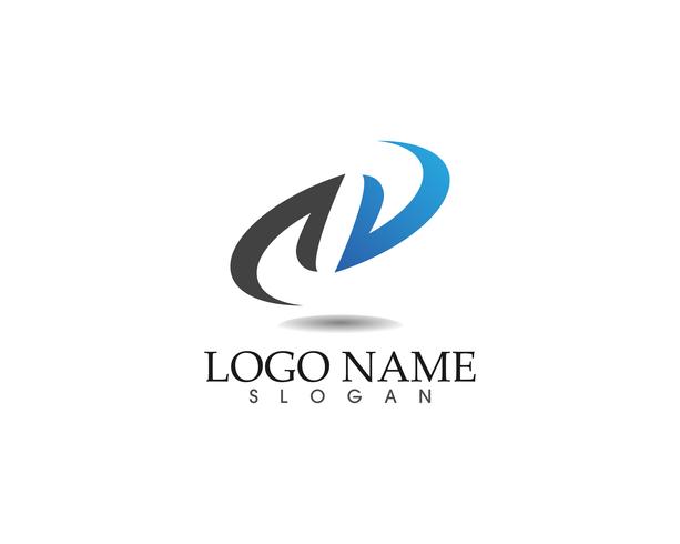 Business finance logo and symbols vector concept illustration