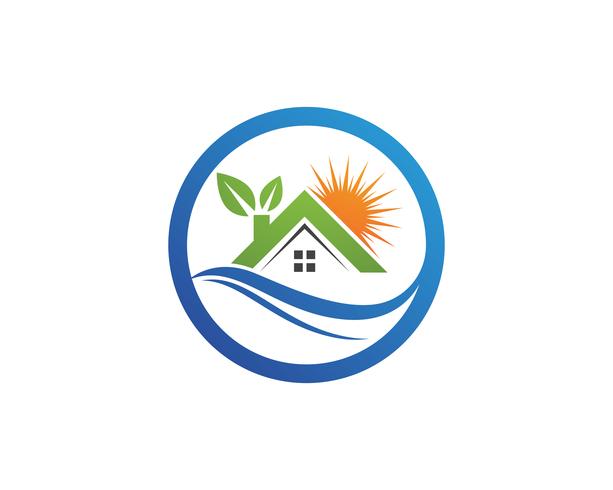 casa propiedad y vector de plantilla de logotipos para el hogar,