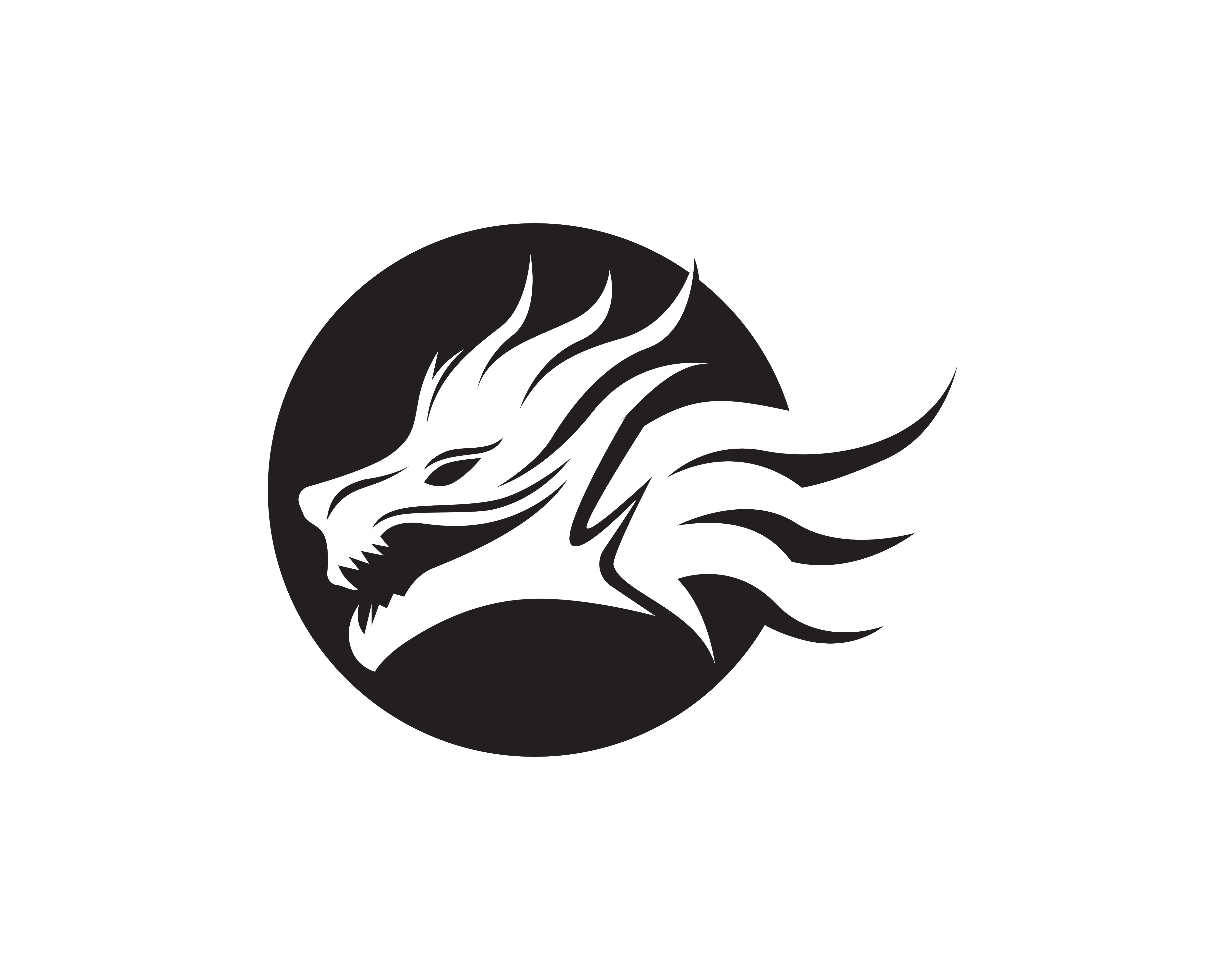 Dragon Head SVG