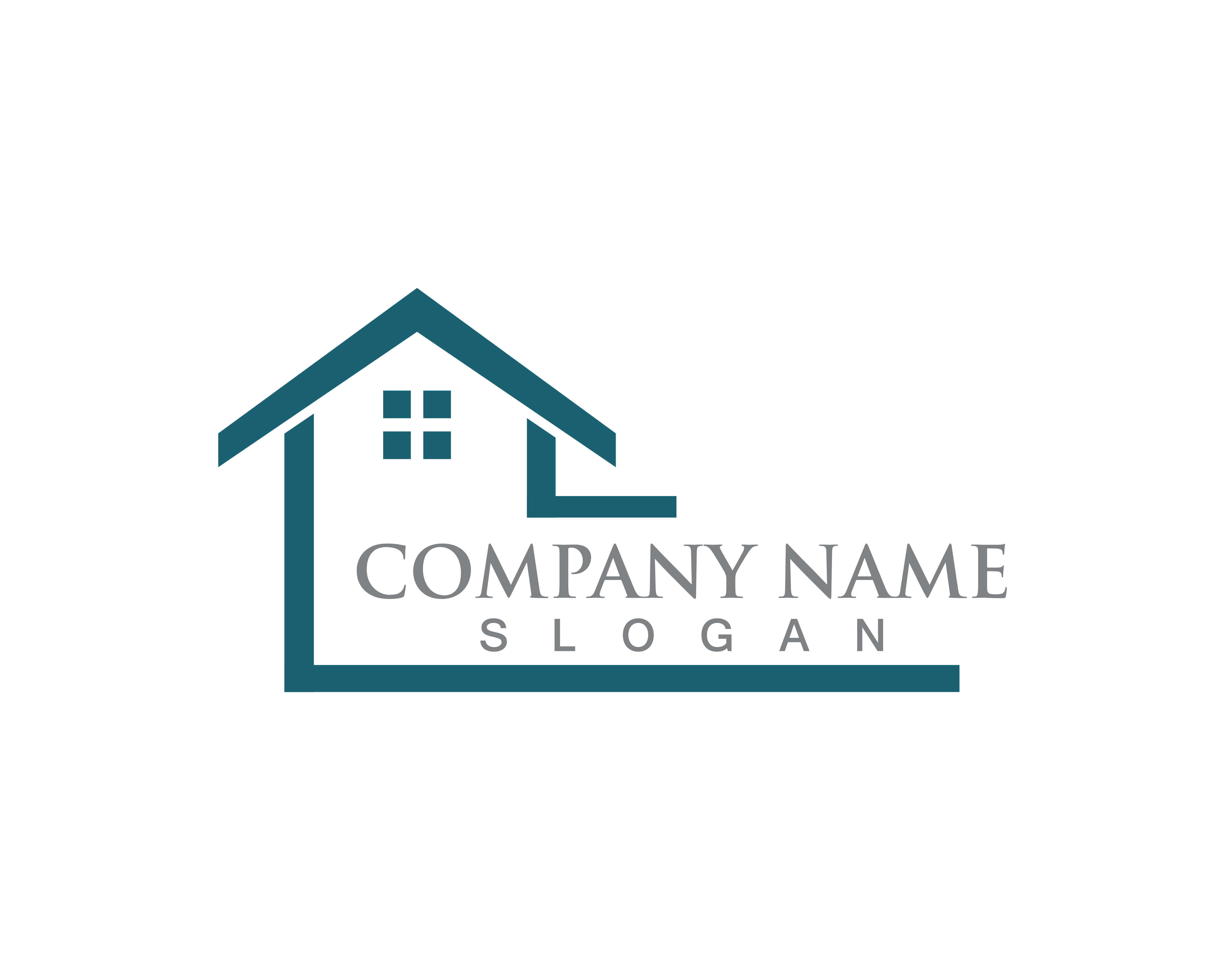 Simple House Home Real Estate Logo Icons 603853 Download Free Vectors ...