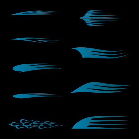 Car Motorcycle Racing Vehicle Graphics, tribal Vinyls and Decals vector