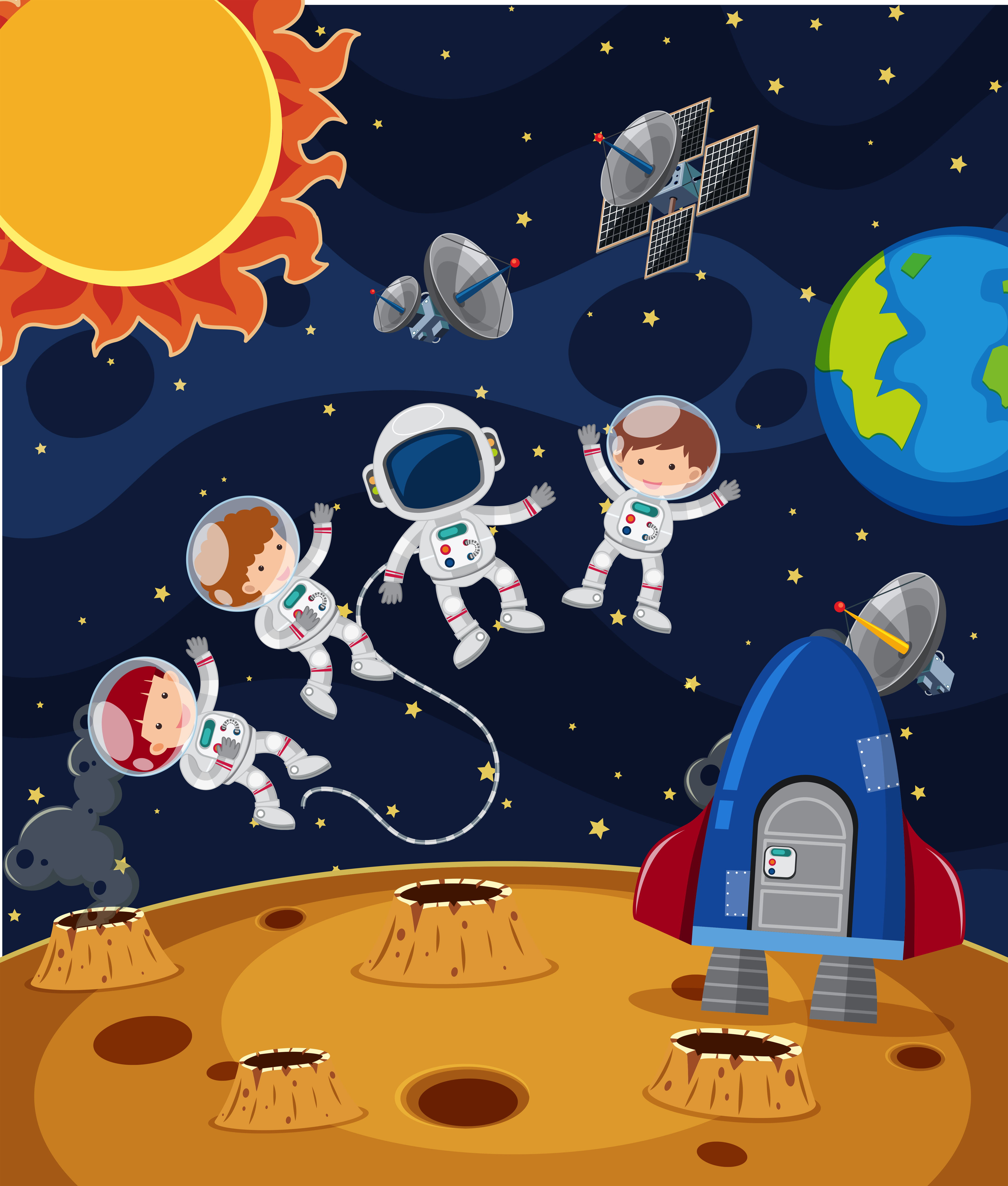 Зарядка космос для детей. Баннер космос для детского сада. Фон космос для детей. Детям о космосе. Космос иллюстрации для детей.