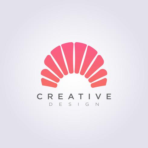 Abstract Circle Vector Illustration Design Clipart Symbol Logo Template