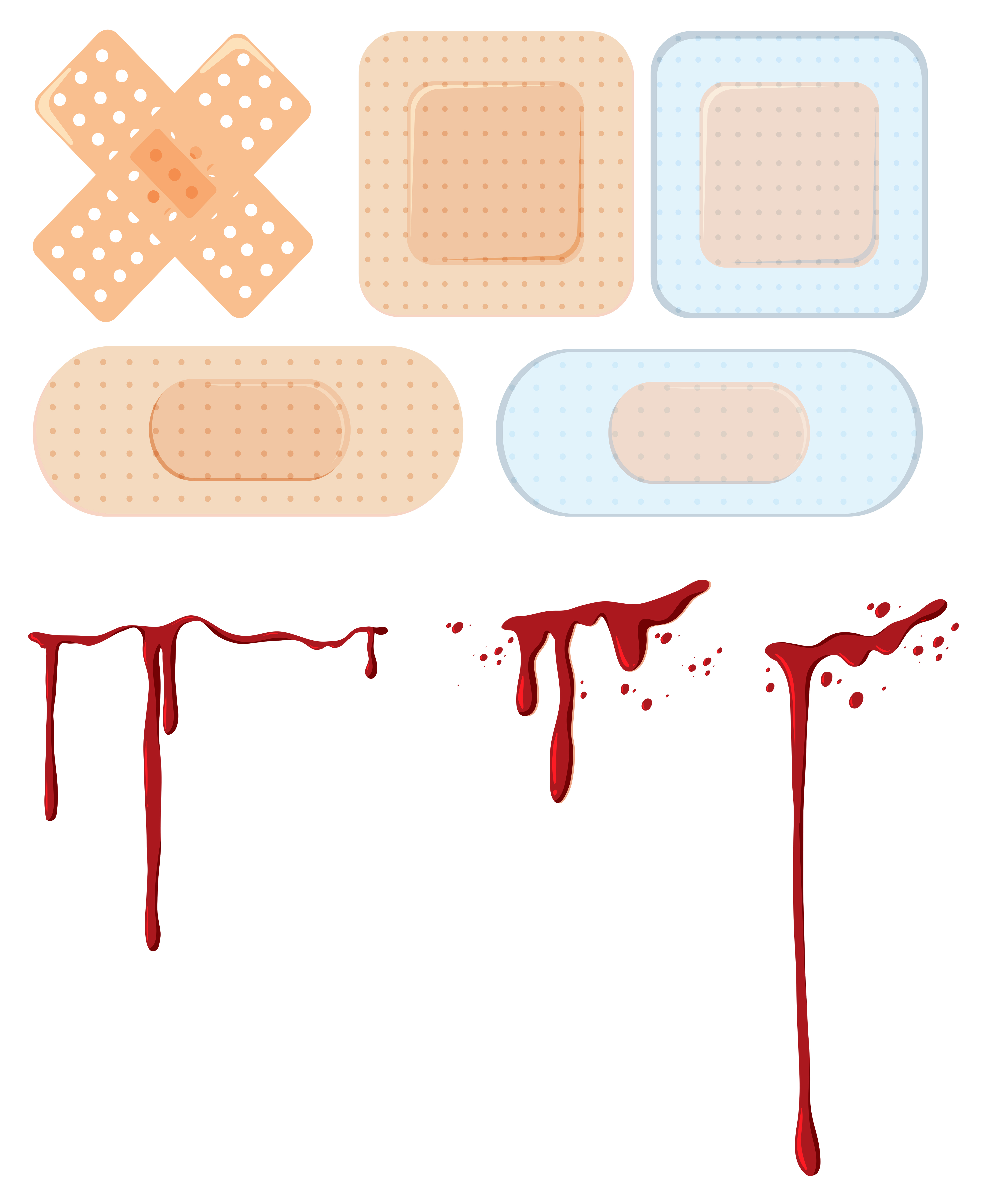 Download the A set of wound and bandage 606406