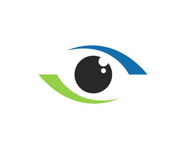 Eye logo vector