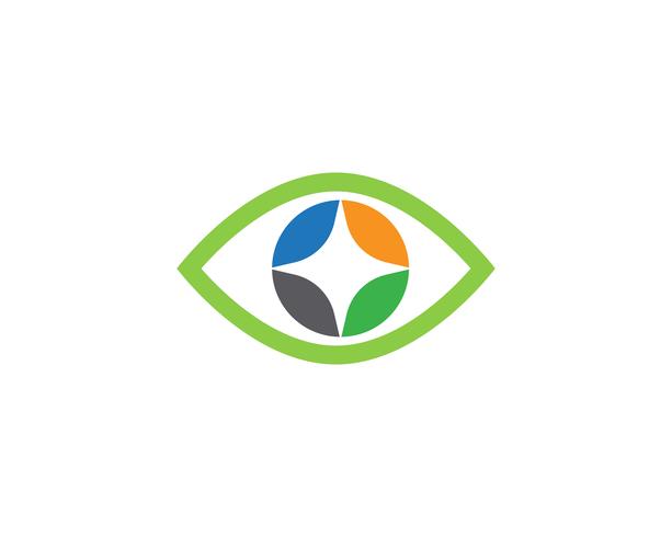 Eye logo vector