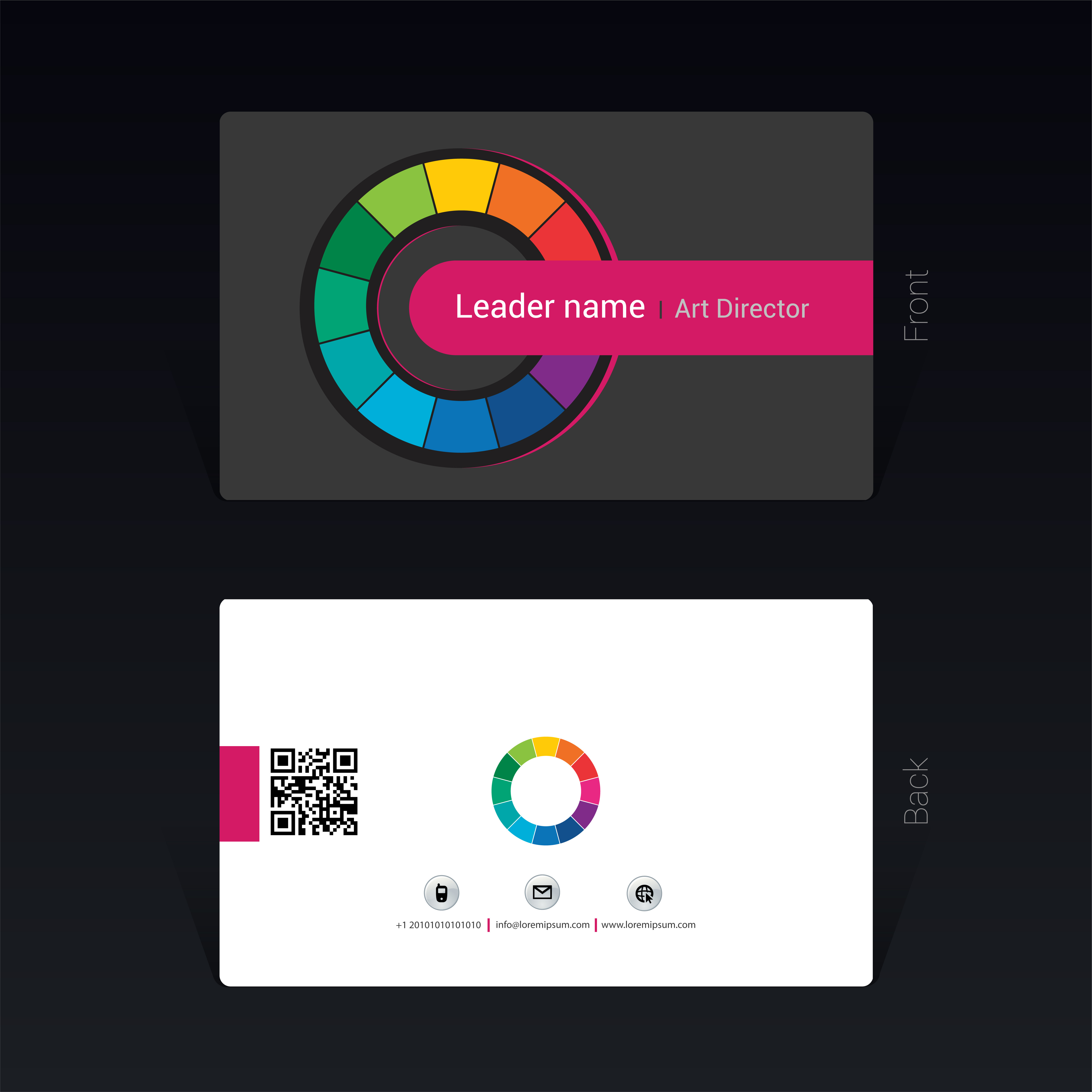 Business card design concept Vector Illustration 606806 Vector Art at Vecteezy