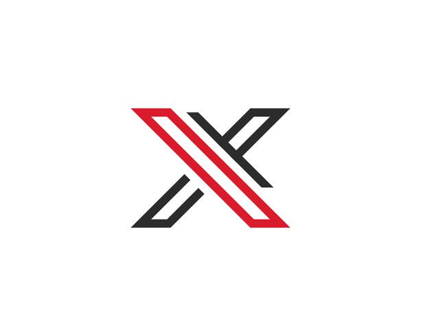 X Logo vector 