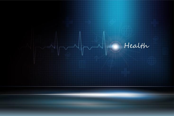Medical Abstract Background vector