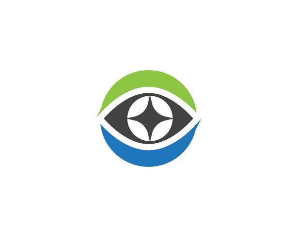 Eye logo vector