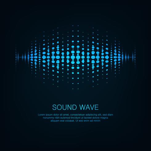 Abstract digital equalizer,Creative design sound wave pattern element background vector