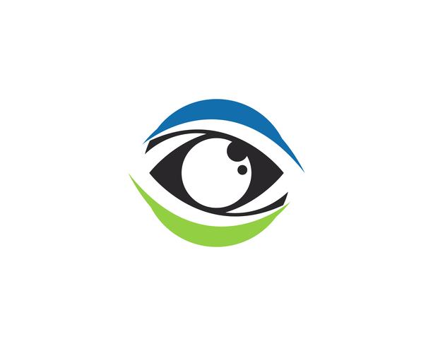 Eye logo vector