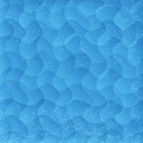 Blue sea waves pattern grunge background. Eps vector file.