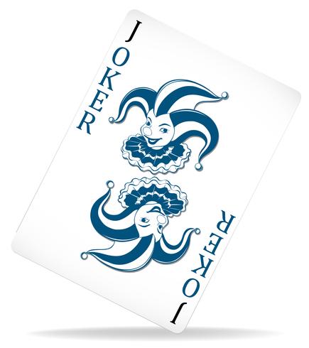 PLain joker with original design vector